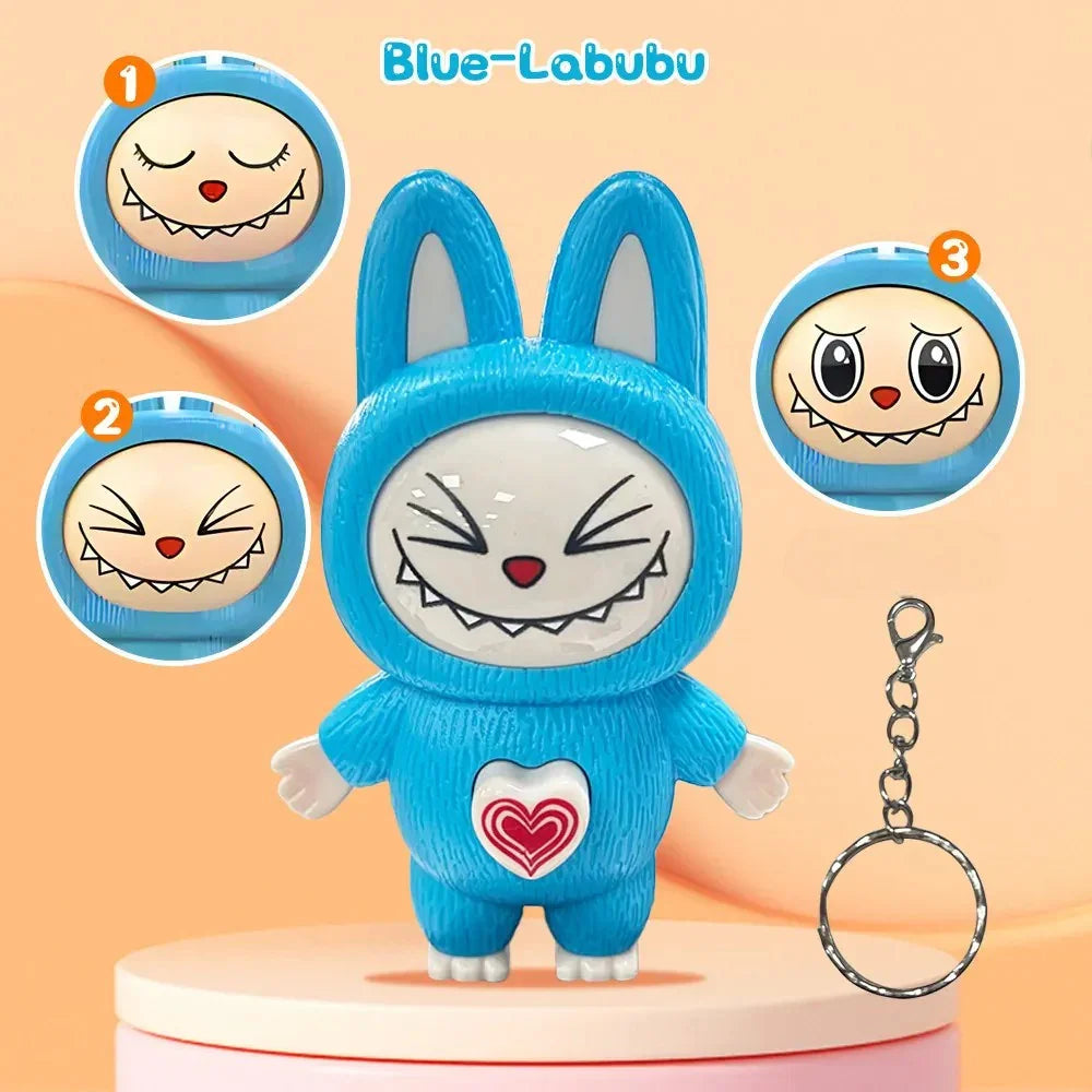 Labubu Monochrome Mood Swings Keychain