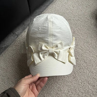 MOBANINA Bow Laced Breathable Baseball Cap