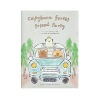 Capybara Forest Friend Party A7 Pocket Diary
