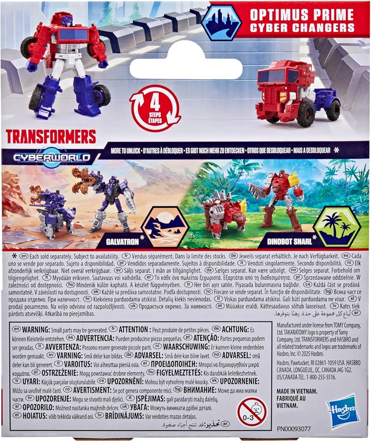 Transformers Cyberworld Optimus Prime Figure