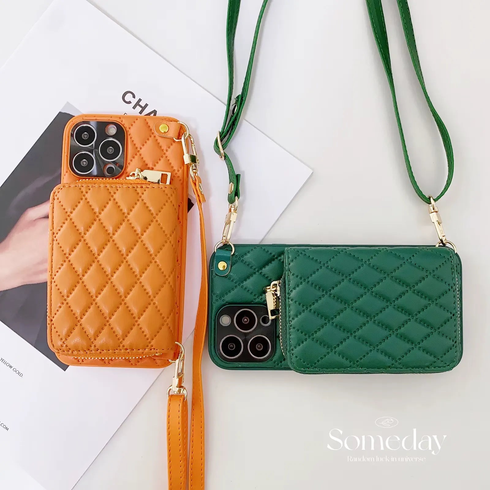 Hands-Free Glam Crossbody Case (for iPhones)