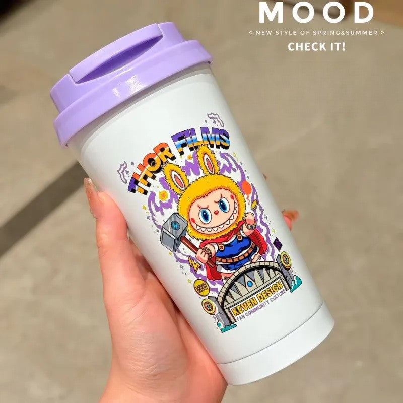 StarBX Labubu Avengers Insulated Cup (500 ml)