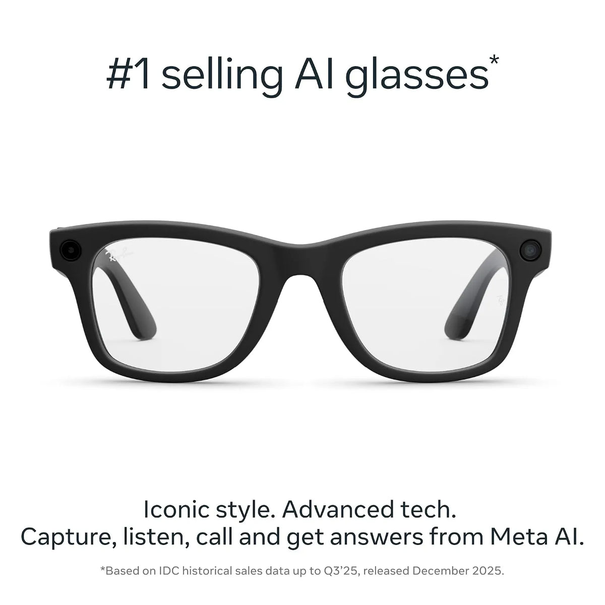 RB META Wayfarer Smart AI Glasses (Gen 2)