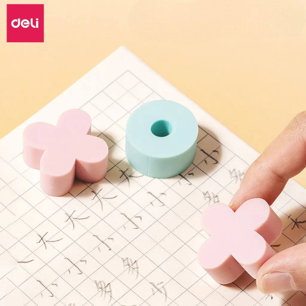 Deli VP161 Tic Tac Toe Erasers (Set of 9)