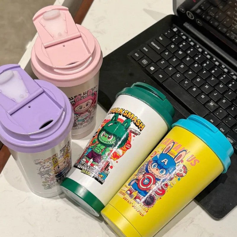 StarBX Labubu Avengers Insulated Cup (500 ml)