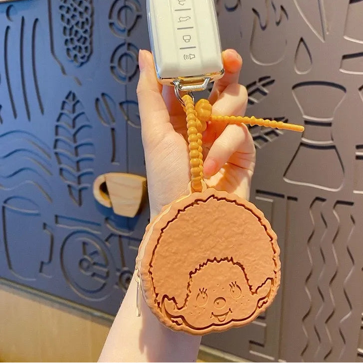 Monchhichi Money Macaron Silicone Pouch