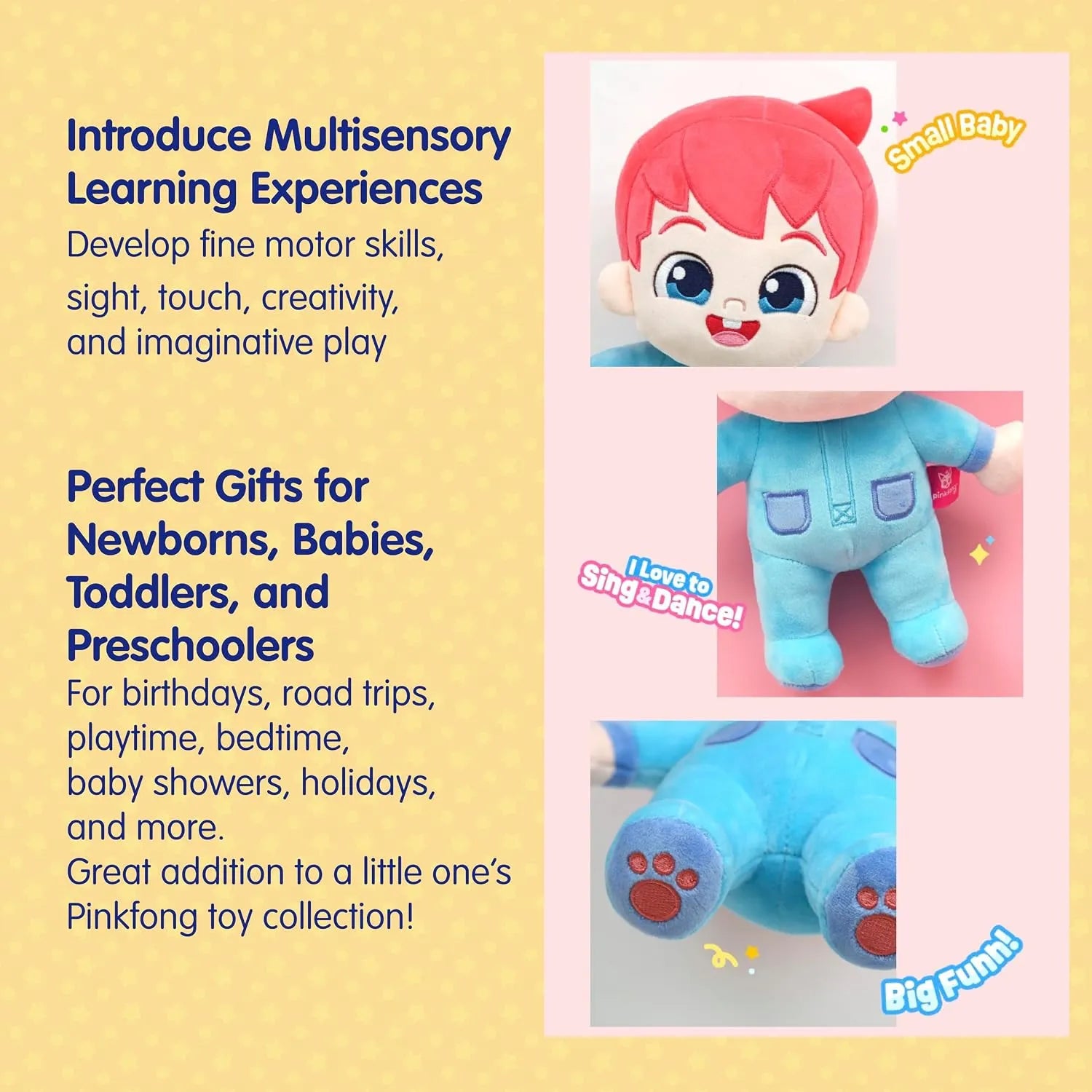 Bebefinn Kids Adventure Stuffed Toy