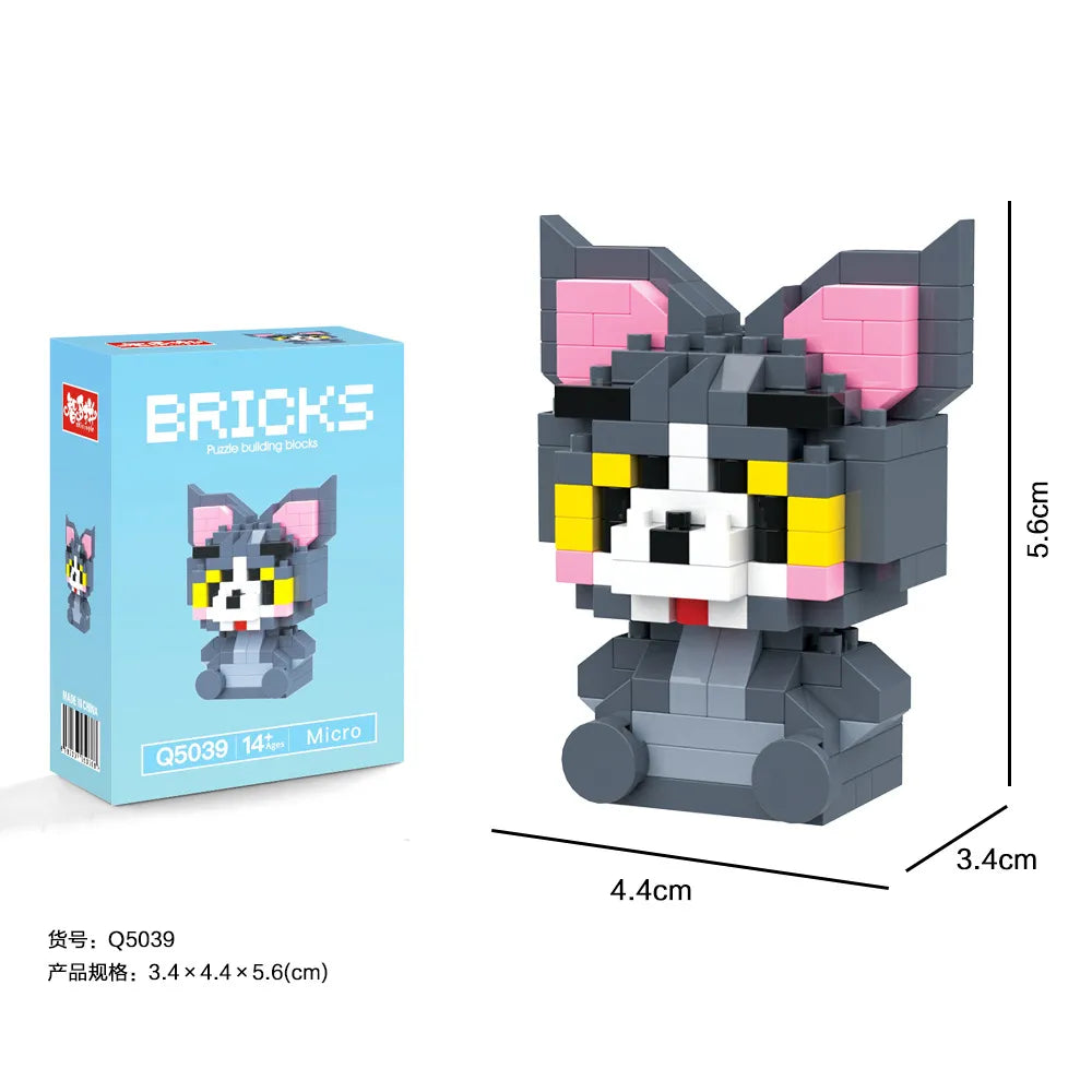 Bricks Tom & Jerry Micro Building Blocks