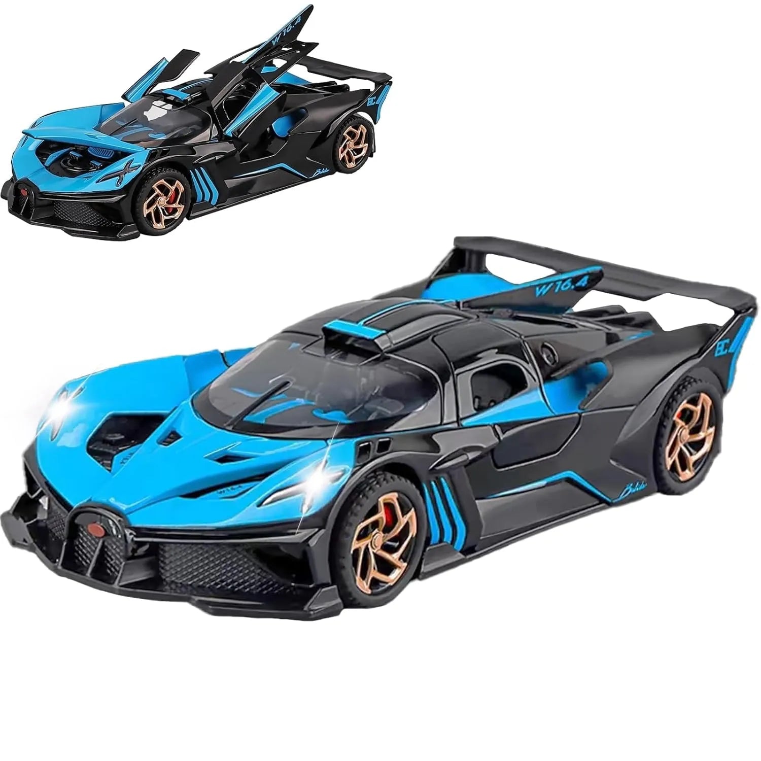 Bugatti Fire Meteor 1:32 Scale Die-Cast Supercar