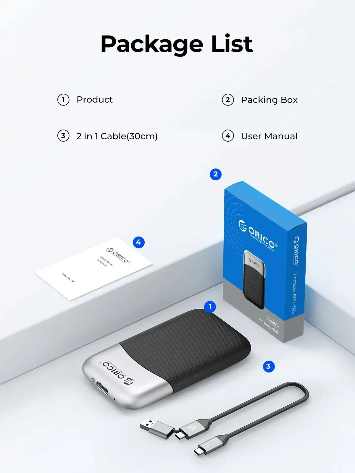 ORICO Portable Velocity External SSD