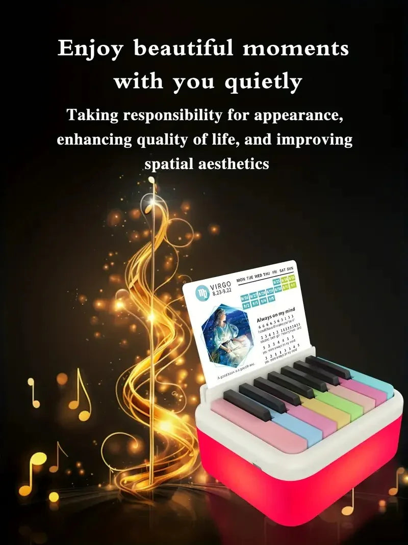 Zodiac Novelty Piano Calendar