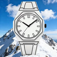 Urban Cel-Shaded Monochrome Dimension Sports Watch
