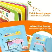 Bear’s Tidy-Up Time Interactive Lift-the-Flap Board Book