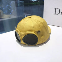 First Lens Hip Hop Aviator Sunglasses Cap