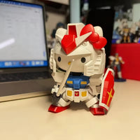 Hello Kitty Gundam Suit Mecha Series Figure