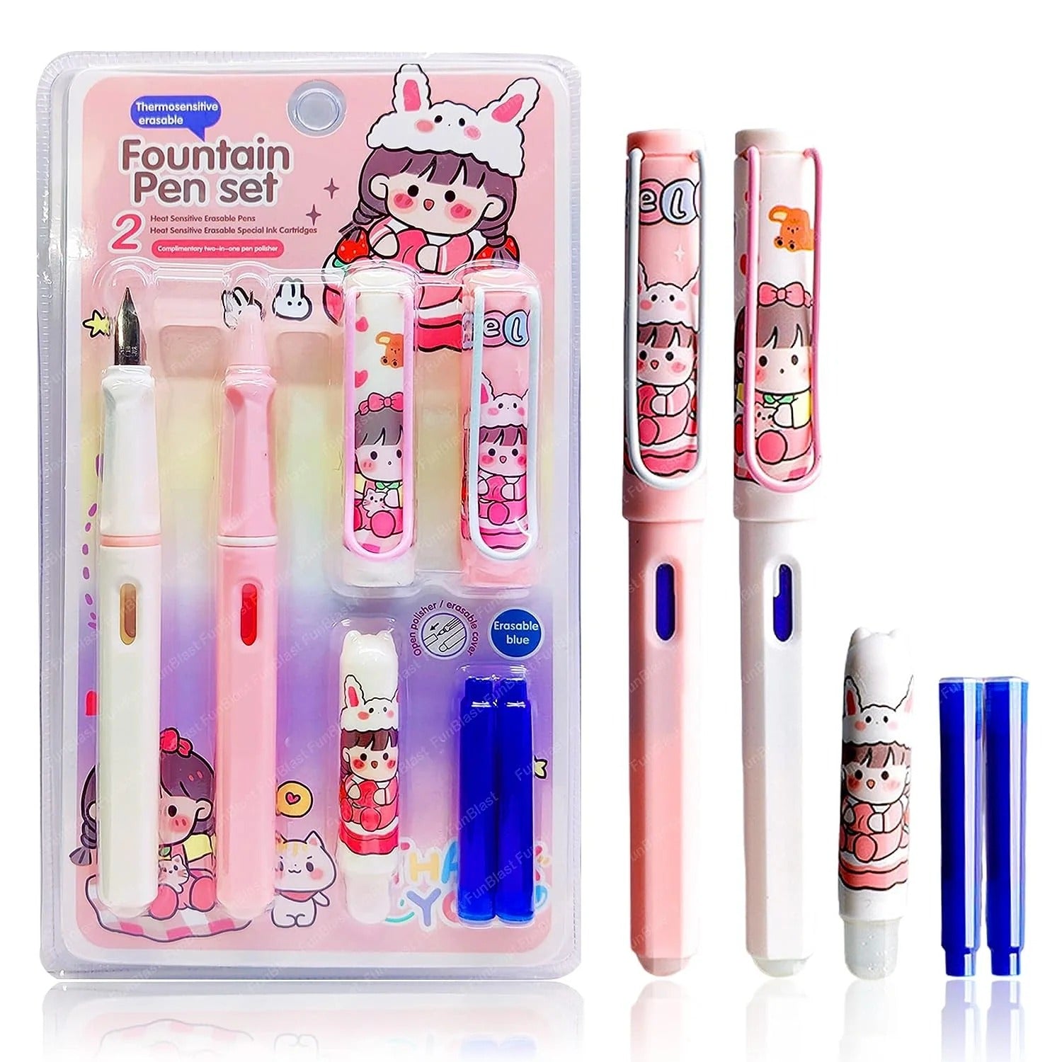 Phantom Ink Novelty Fountain Pen Set