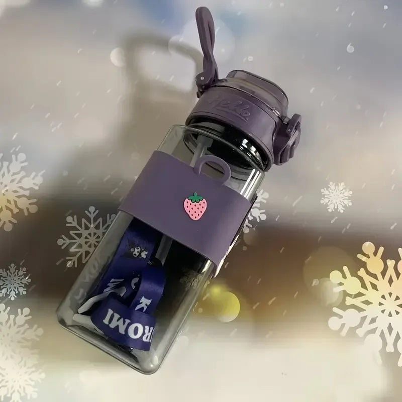 Sanliou Flip-top Lid Water Bottle (600 ml)