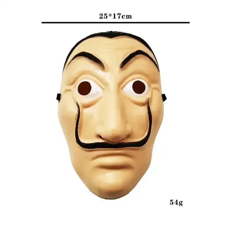 Hesit Mask Money Heist Drama Drenched Mask