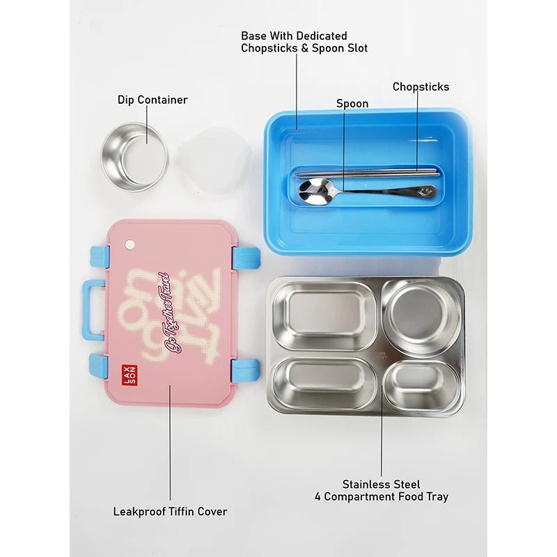 Wanderlust Wagon Stainless Steel Lunch Box