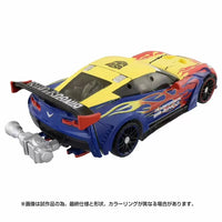 Transformers x Bingo Sports Optimus Prime Corvette C7 GT3-R Figure