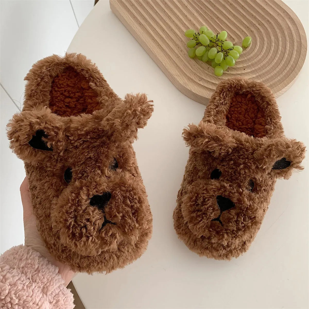 Puppy Plush Cloud Slippers