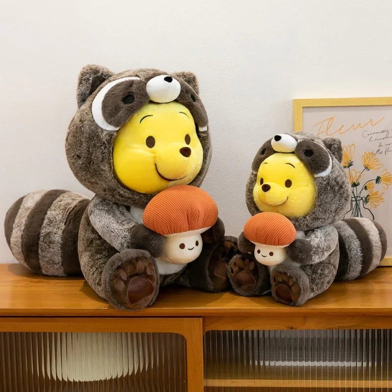 Raccoon Cosplay Honey Bear Plush