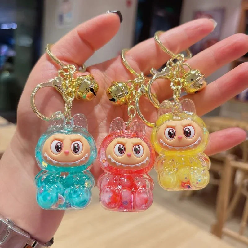 Labubu Liquid Flow Luxe Keychain