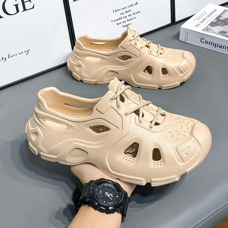 BALUXE HD Caged Lace Up Sneakers