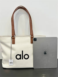 Alo Solstice Canvas Tote Bag