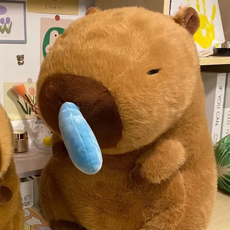 Runny Nose Capybara Plushie (45 cm)