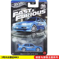 Hot Wheels Fast & Furious Graphic Remix Die-Cast Vehicles