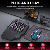 Thunderwolf T19 One Handed Keyboard