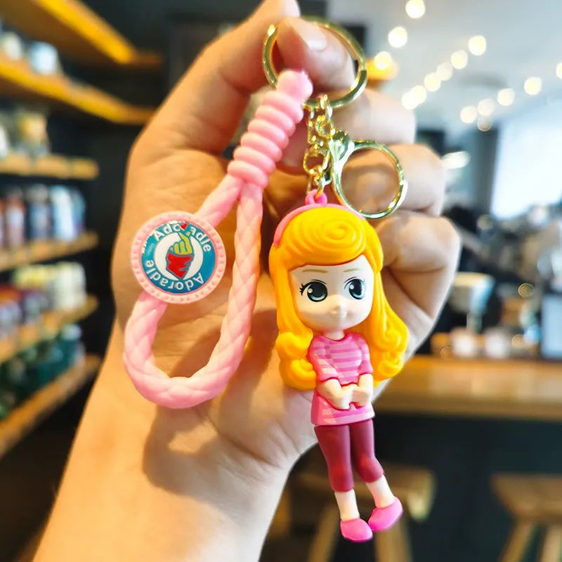 DZNY Royal Princess Doll Keychains