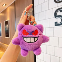 Pokemon Rabbit Fur Plush Keychain