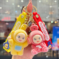 Teletubbies Velvet Valley Flocked Keychain
