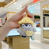 Globetrotter Penguin Plush Keychain