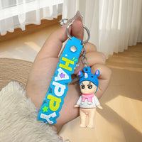 Sonny Angel Puppy Hood Keychain