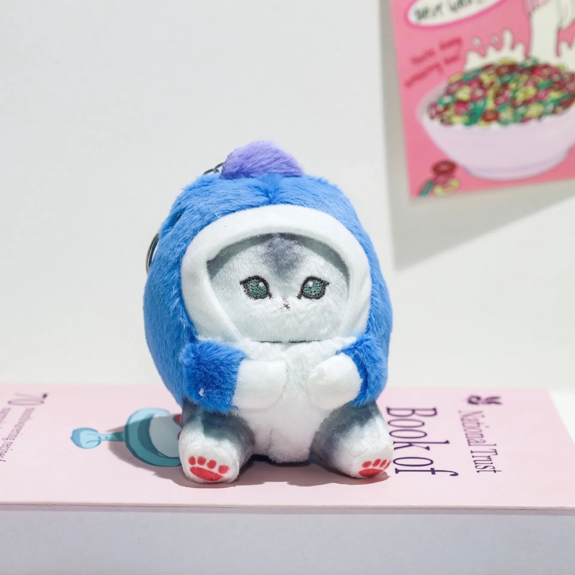 Mofusand Cat Animal Costumes Keychain
