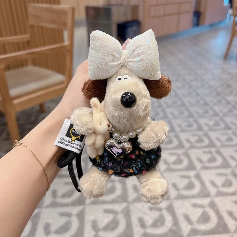 Gromit Groomed Bunny Plush Keychain