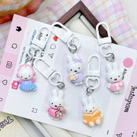 Miffy Sweet Storybook Mini Resin Keychain