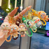 Crybaby Drama Drop Flocking Keychain