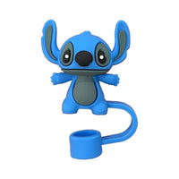 Cute Stitch Tumbler Straw Cap
