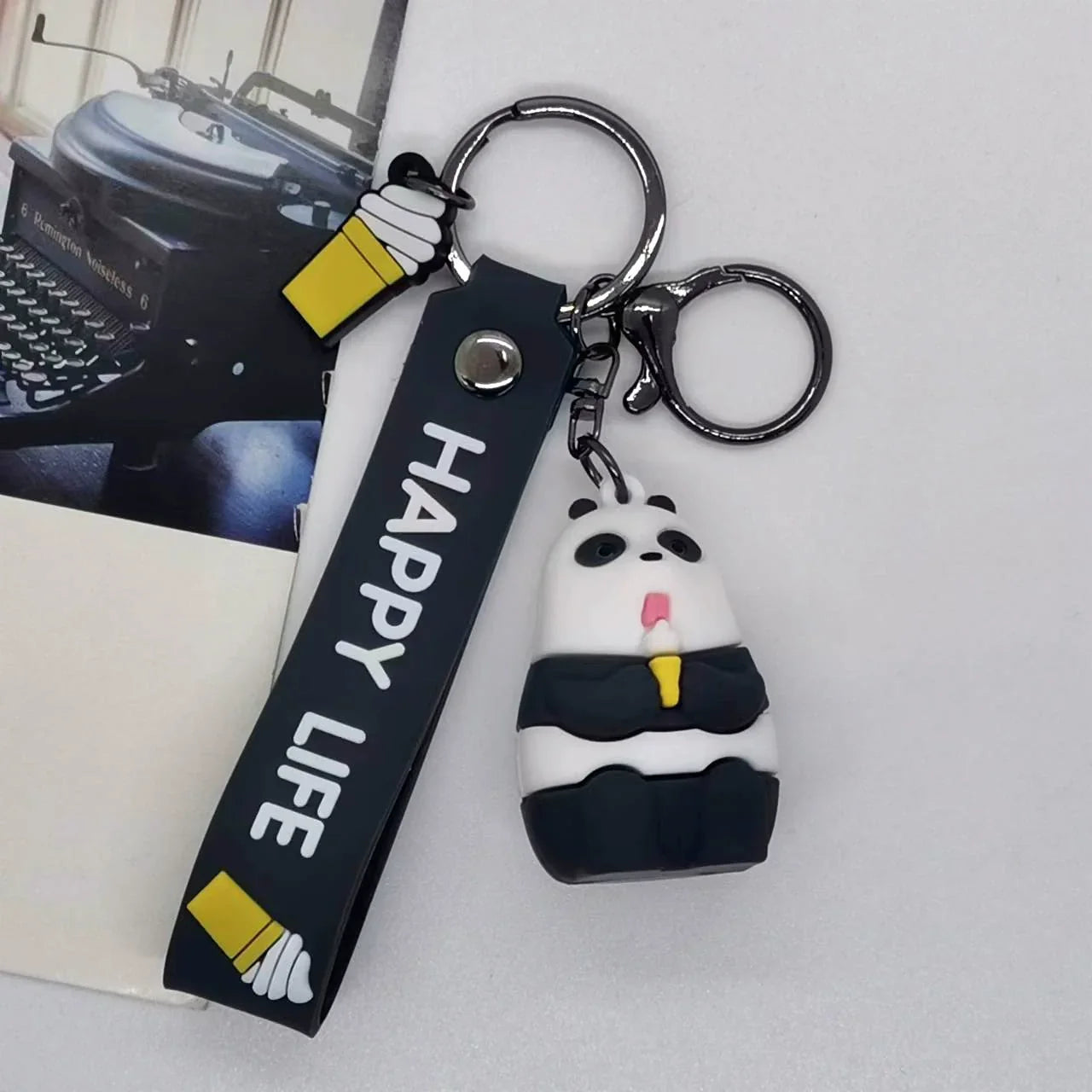 We Bare Bears Ice Scoop Keychain