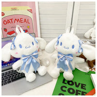 Sanliou Bow-Ribbon Duo Mini Backpack