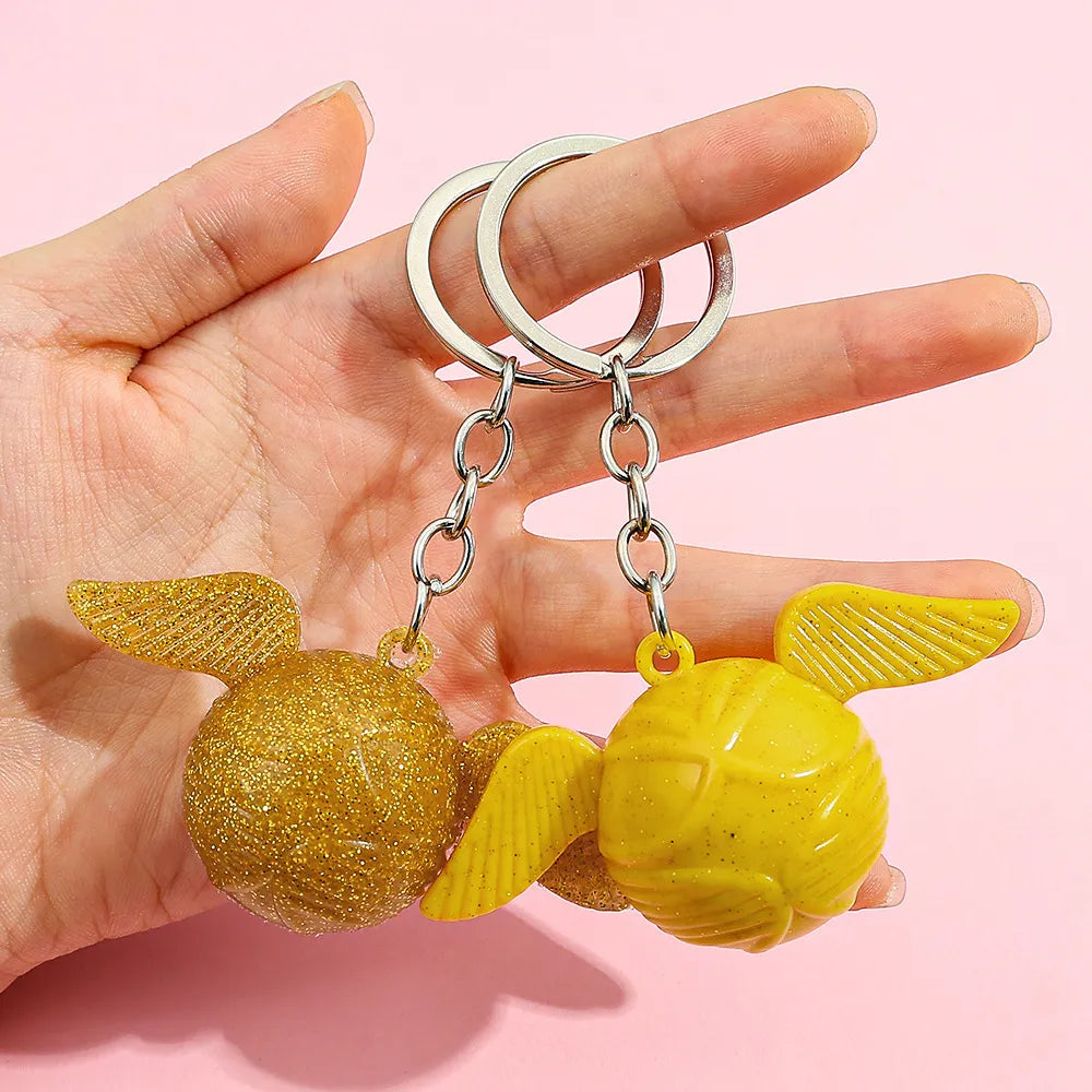 Golden Snitch Seeker's Silicone Keychain