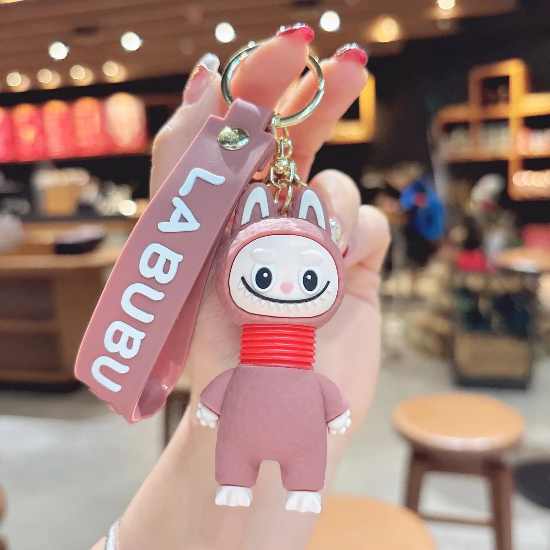 Labuboo Wiggle Neck Stretch Keychain