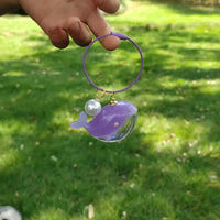 WIFTY Ocean Whisperer Whale Keychain