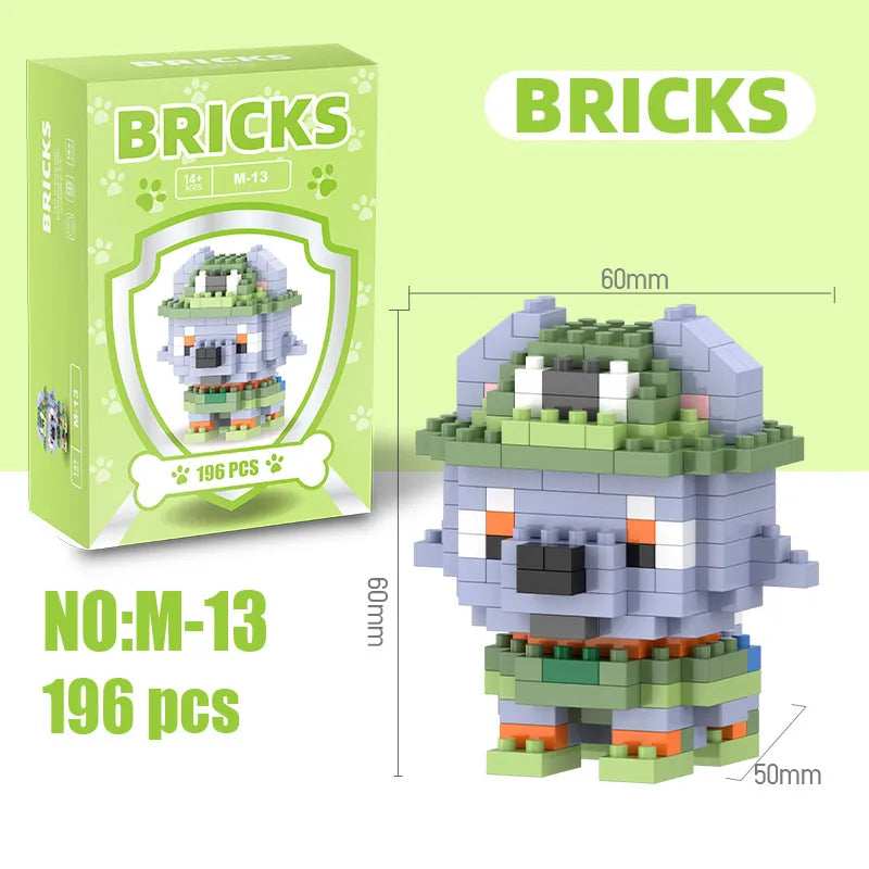 Bricks Paw Patrol Building Blocks