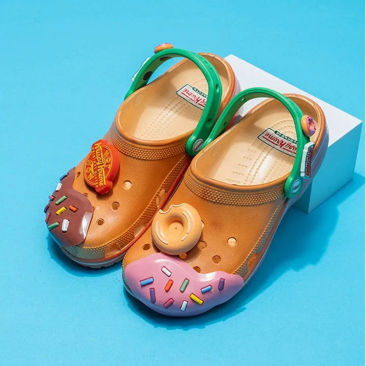 Krispy Kreme Glazed Slip-On Clogs