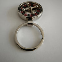 Casino Royale Roulette Wheel Fidget Keychain